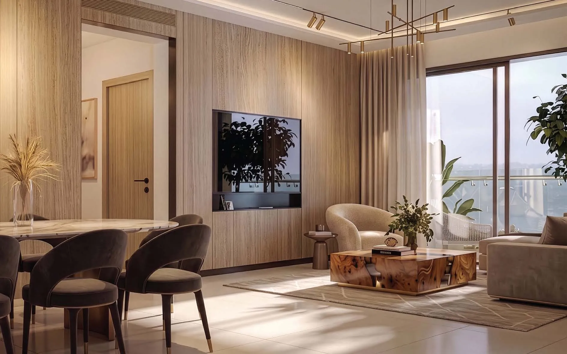 Designer Living & Dining Suite